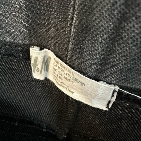 H&M | Girls Size 8 Black Jeggings - Picture 3 of 3